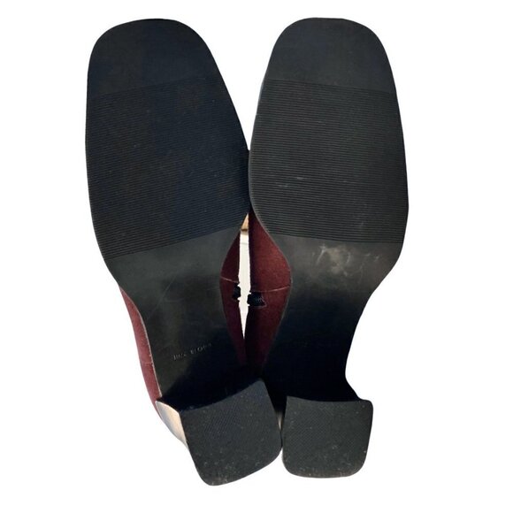 BLOOMINGDALE'S Sandra Genuine Suede Leather Side Zip Ankle Boots - Picture 5 of 9